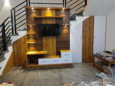 Lighting, Living, Staircase, Storage Designs by Carpenter arshad  arshad, Wayanad | Kolo