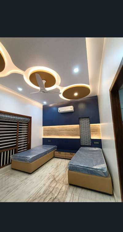 Ceiling, Furniture, Lighting, Bedroom Designs by Interior Designer sreekanth s, Kollam | Kolo
