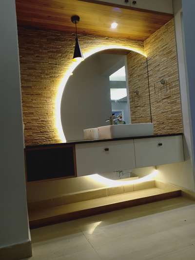 Bathroom, Lighting Designs by Architect Dinraj Dinakaran, Ernakulam | Kolo