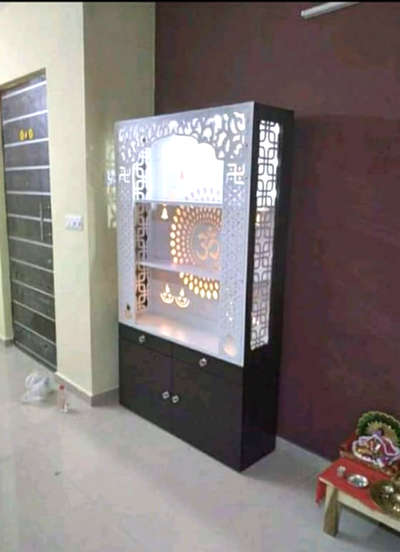 Prayer Room, Storage Designs by Interior Designer RAVI BHARDWAJ, Delhi | Kolo
