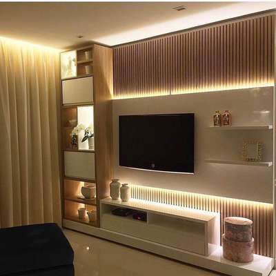 Lighting, Living, Storage, Home Decor Designs by Carpenter Sanjay Goud, Indore | Kolo