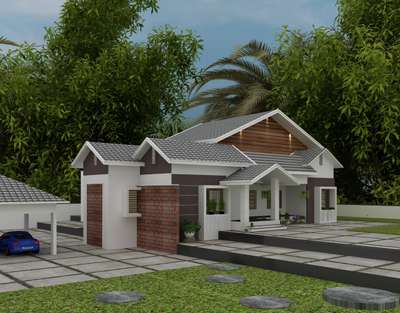 Exterior Designs by Architect METRIQ  BUILDERS, Kannur | Kolo