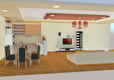 Dining, Furniture, Storage, Table, Ceiling Designs by Architect NEW HOUSE DESIGNING, Jaipur | Kolo