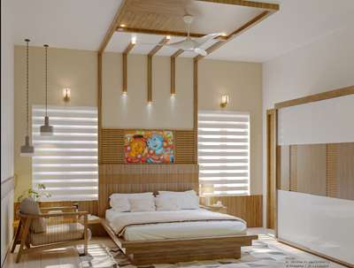 Bedroom, Lighting, Furniture, Storage, Wall Designs by Interior Designer In You Design Studio, Thrissur | Kolo