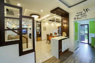 Dining, Furniture, Table, Lighting, Storage, Ceiling Designs by Home Owner Jisha  P V, Thrissur | Kolo