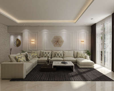 Furniture, Living, Table, Ceiling, Lighting Designs by 3D & CAD Ritesh Chaudhary, Delhi | Kolo