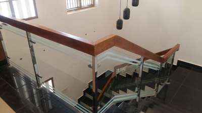 Staircase Designs by Contractor Ameen nazeer, Alappuzha | Kolo