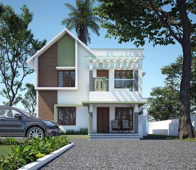 Exterior Designs by 3D & CAD Pravish Prabha, Thrissur | Kolo