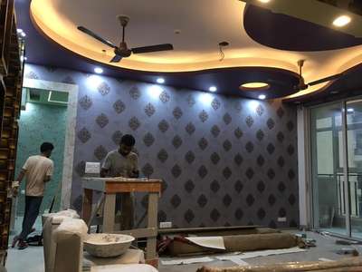 Ceiling, Lighting Designs by Painting Works Mohd Shahrukh, Hapur | Kolo