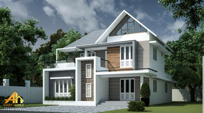 Exterior Designs by Civil Engineer Avery Homes, Thrissur | Kolo