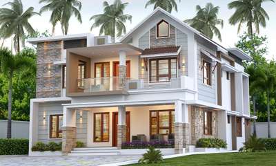 Exterior, Lighting Designs by Contractor T S  builders, Kannur | Kolo