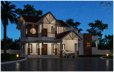 Exterior, Lighting Designs by 3D & CAD SANDEEP  KUMAR , Kozhikode | Kolo