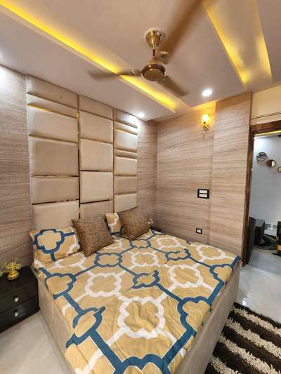 Furniture, Ceiling, Lighting, Bedroom Designs by Contractor Naeem Khan, Gurugram | Kolo