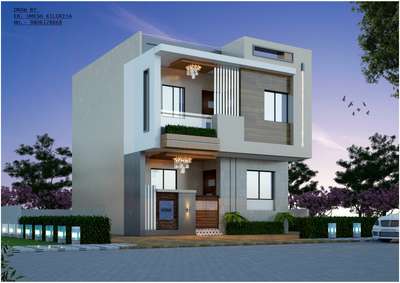 Exterior Designs by Civil Engineer Dhakad Buildcon, Indore | Kolo