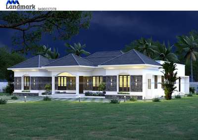 Exterior Designs by Contractor Binu Lal, Kollam | Kolo
