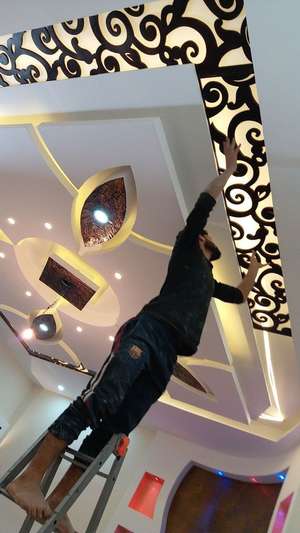 for ceiling contractor Ahmad  pop