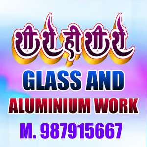 new glass and aluminium work 
