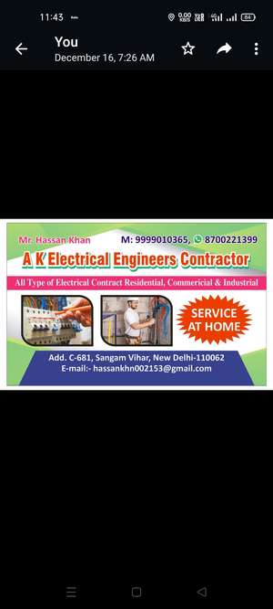 AK electrical contractors Hassan